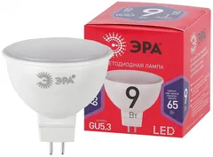 Лампа светодиодная LED 9 Вт 720Лм 6500К софит холодный GU5.3 220-240В LED MR16-9W-865-GU5.3 Red Line