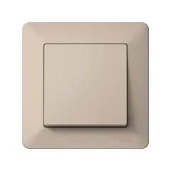 ATLASDESIGN AIR 1-постовая РАМКА, БЕЖЕВЫЙ/дымчатый белый
