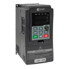 Преобразователь частоты 2.2/4 кВт 3х400В VECTOR-100