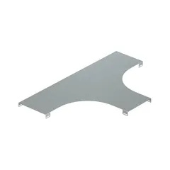 Крышка на Т-ответвитель, осн.400, R=300мм, горячеоцинкованная в комплекте с крепежными элементами и соединительными пластинами, необходимыми для монтажа