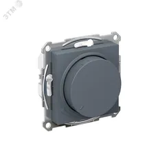 ATLASDESIGN СВЕТОРЕГУЛЯТОР (диммер) повор-нажим, LED, RC, 400Вт, мех., ГРИФЕЛЬ