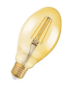 1906 LEDOVAL 4W/824 230V FIL GOLD E27 OSRAM - лампа овал винтаж