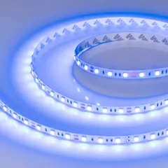 Светодиодная лента RT-B60-10mm 12V Blue (14.4 W/m, IP20, 5060, 5m)