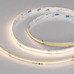 Светодиодная лента SPI-COB-X378-12mm 24V Warm3000-PX63-BPT (7 W/m, IP20, 5m)