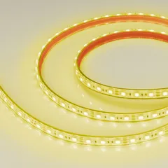 Светодиодная лента герметичная RTW-PFS-B60-13mm 12V Yellow (14.4 W/m, IP68, 5060, 5m)
