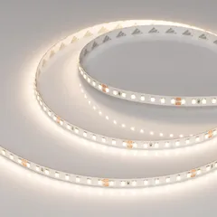 Светодиодная лента RT-A128-8mm 24V Warm3500 (10 W/m, IP20, 5m)