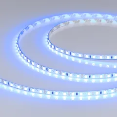 Светодиодная лента RT-A120-5mm 12V Blue (9.6 W/m, IP20, 5m)