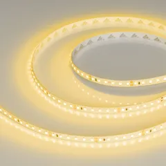 Светодиодная лента RT-A120-8mm 24V Yellow (9.6 W/m, IP20, 2835, 5m)