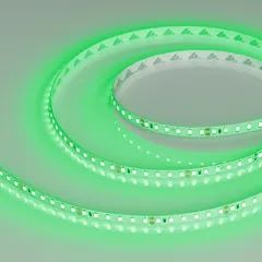 Светодиодная лента RT-A120-8mm 24V Green (9.6 W/m, IP20, 2835, 5m)