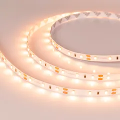 Светодиодная лента RT-A60-8mm 12V Warm2400 (4.8 W/m, IP20, 2835, 5m)