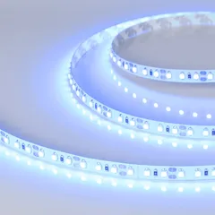 Светодиодная лента RT-A120-8mm 12V Blue (9.6 W/m, IP20, 5m)