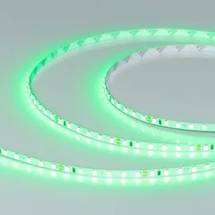Светодиодная лента RT-A120-5mm 24V Green (9.6 W/m, IP20, 2835, 5m)