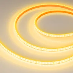 Светодиодная лента герметичная RTW-PFS-A120-11mm 24V Yellow (9.6 W/m, IP68, 2835, 5m)