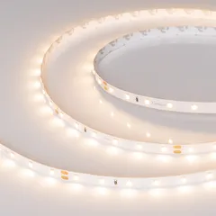 Светодиодная лента RT-A60-8mm 24V Warm3000 (4.8 W/m, IP20, 2835, 50m)