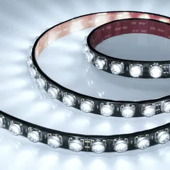 Светодиодная лента герметичная FLT-PS-A42-BLACK-23mm 24V White6000 (21 W/m, IP67, 15deg, 5m)