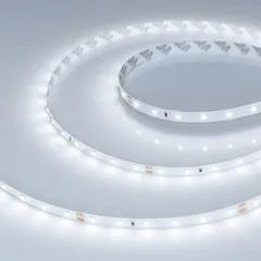 Светодиодная лента RT-A60-8mm 24V Cool 8K (4.8 W/m, IP20, 2835, 5m)