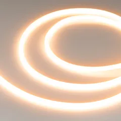 Светодиодная лента герметичная LUNA-X960-D8mm 24V Warm2400 (8 W/m, IP65, 360deg, 5m)
