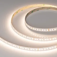 Светодиодная лента RT-A140-10mm 24V Warm3500 SUN (20 W/m, IP20, 2835, 5m)