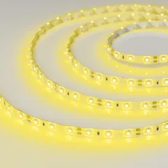 Светодиодная лента герметичная RTW-SE-A60-8mm 12V Yellow (4.8 W/m, IP65, 2835, 5m)