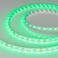 Светодиодная лента RT-B60-10mm 24V RGB (14.4 W/m, IP20, 5060, 50m)