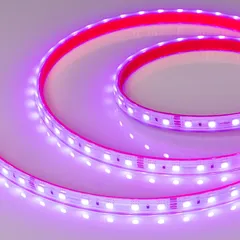 Светодиодная лента герметичная RTW-PS-B60-12mm 24V RGB (14.4 W/m, IP67, 5060, 50m)
