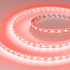 Светодиодная лента RT-B60-10mm 12V Red (14.4 W/m, IP20, 5060, 5m)