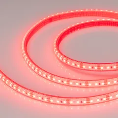Светодиодная лента герметичная RTW-PFS-A120-11mm 12V Red (9.6 W/m, IP68, 2835, 5m)