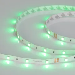 Светодиодная лента RT-B30-10mm 24V RGB (7.2 W/m, IP20, 5060, 5m)
