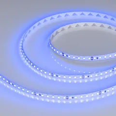 Светодиодная лента RT-A120-8mm 24V Blue (9.6 W/m, IP20, 2835, 5m)