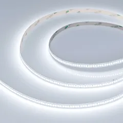 Светодиодная лента RT-A280-8mm 24V White6000 (10 W/m, IP20, 5m)
