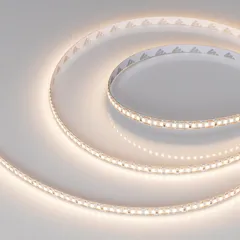 Светодиодная лента RT-A200-8mm 24V Warm3000-CX1 (16 W/m, IP20, 5m)