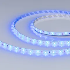 Светодиодная лента герметичная RTW-SE-A60-8mm 12V Blue (4.8 W/m, IP65, 2835, 5m)