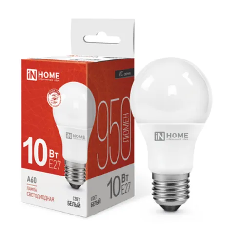 Лампа светодиодная LED-СВЕЧА-VC 14Вт 230В E14 6500K 1330Лм IN HOME
