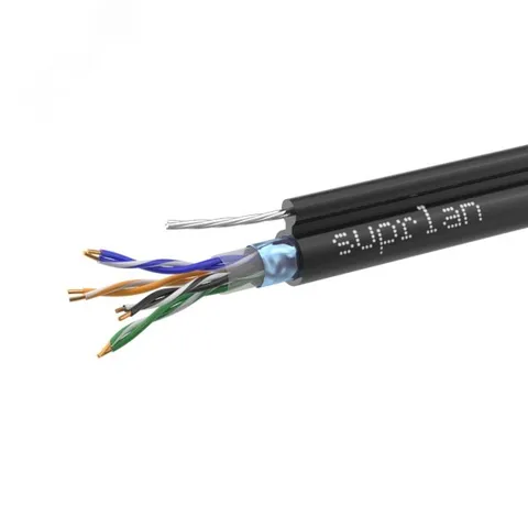 Витая пара F/UTP кат 5e 4x2xAWG24 Standart Cu PE OUT T-FG8 трос 305м