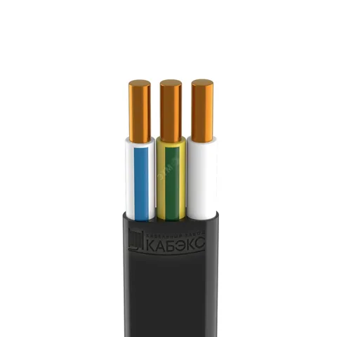 Кабель силовой ВВГ-Пнг(А)-LS 3x2,5 ок(N, PE)-0.66 (100м)