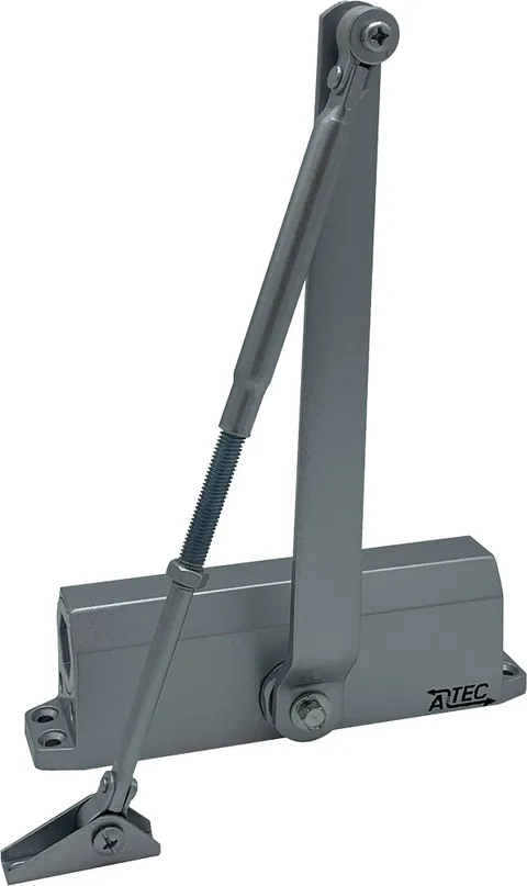 Доводчик дверной ATEC-D230E-Sl EN5/6 двери до 120 кг серебристый