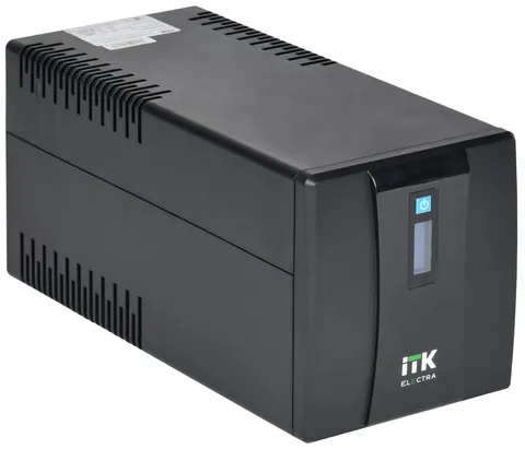 ELECTRA ET ИБП Линейно-интерактивный 2кВА/1,2кВт однофазный с LCD дисплеем с АКБ 2х9AH USB порт
