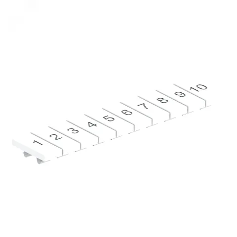 "Маркировка для клемм Ш=8 мм ""1-10"" (40 шт) OptiClip MC8/H/1-10"