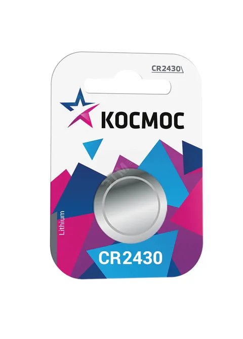 Батарейка CR2430 литиевая 3V блистер 1 шт
