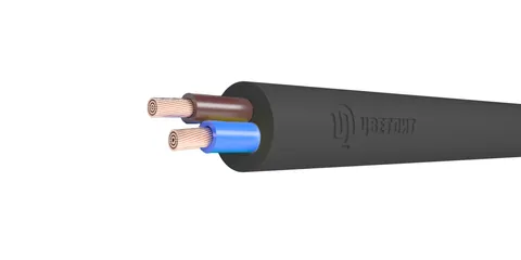 Провод  ПВСнг(А)-LS 2х1,5 ч (100 м) ТРТС