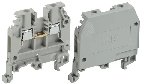 Зажим наборный ЗНИ-2,5мм2 (JXB24А) серый