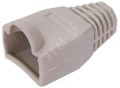 Колпачок изолирующий для разъема RJ-45 PVC серый