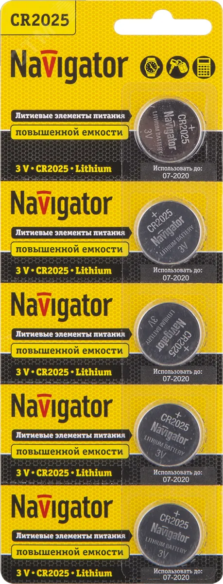 Батарейка NBT-CR2025-BP5