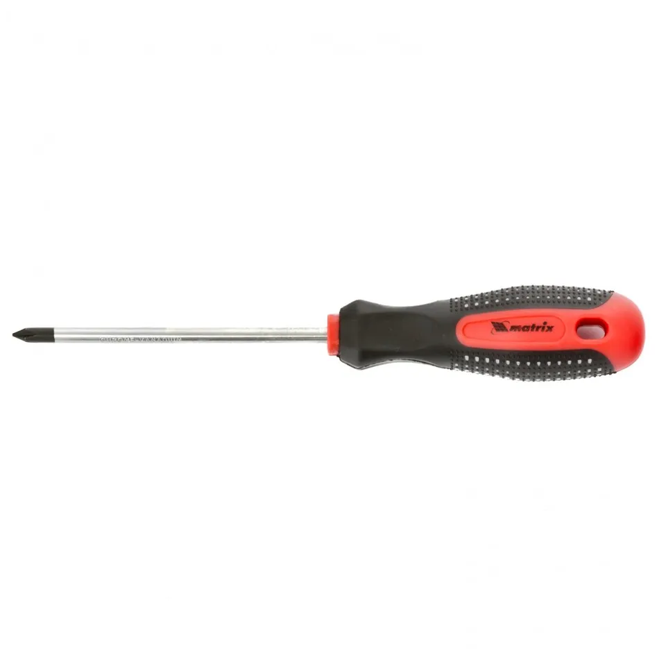 Отвертка Fusion, PH1х100 мм, CrV, 3к рукоятка  anti slip