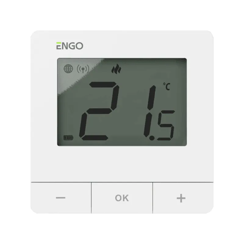 Терморегулятор умный ZigBee/868 МГц, 2хАА, белый