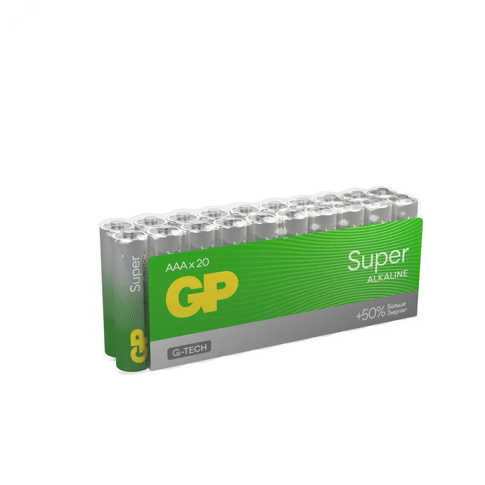 Батарейка алкалиновая GP Super Alkaline G-Tech 24А ААA