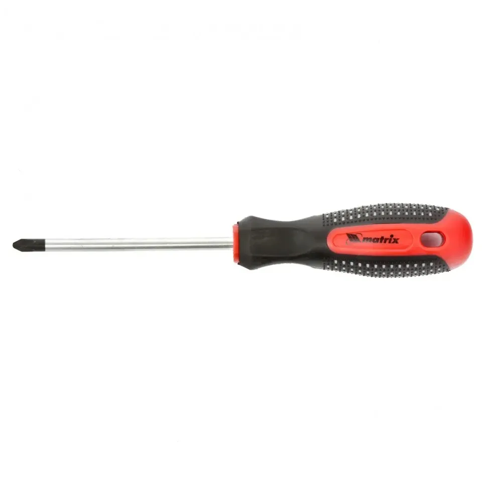 Отвертка Fusion, PH2х100 мм, CrV, 3к рукоятка anti slip