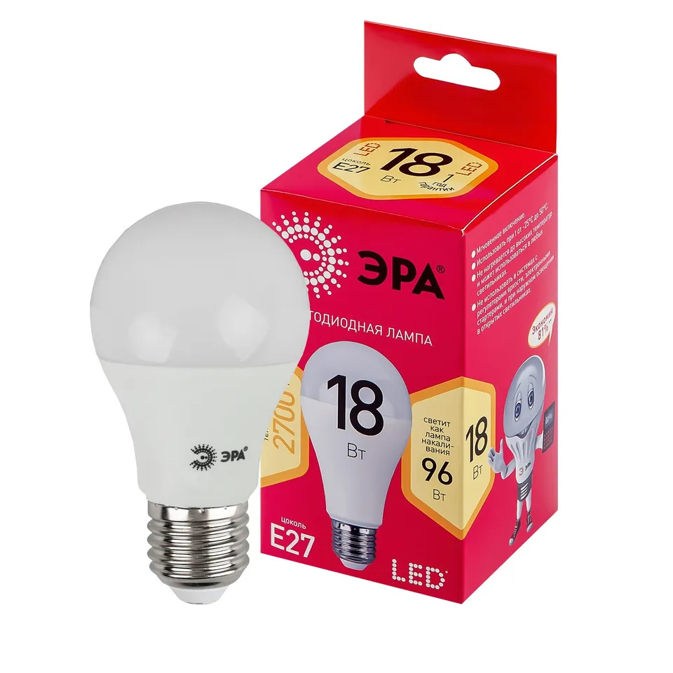 LED A65-18W-827-E27 R Е27 / E27 18 Вт груша теплый белый свет