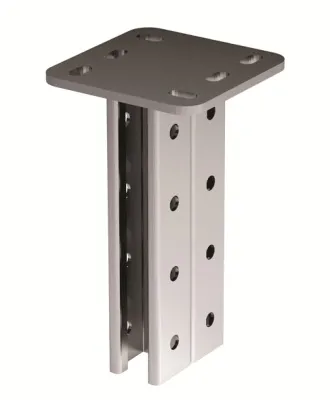 Подвес вертикальный двойной 41х41х200 мм горячеоцинкованный