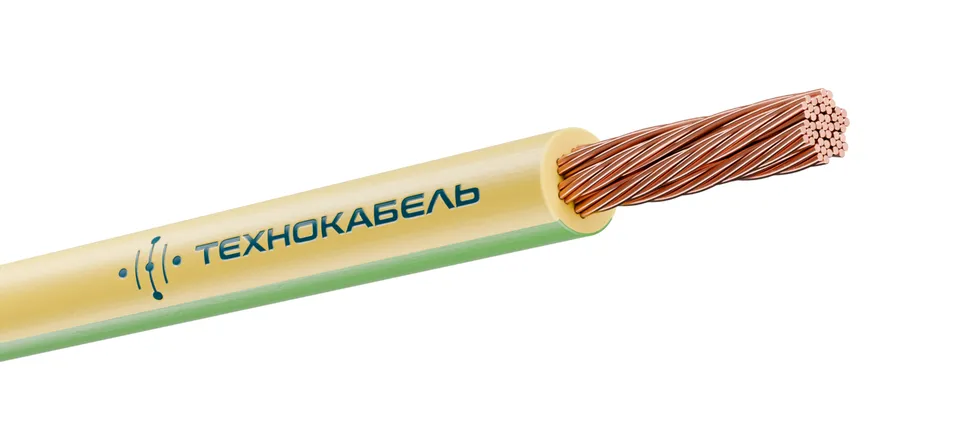 Провод ПуГВнг(А)-LS 1х6 450/750В Ж/З (бухта) (м)